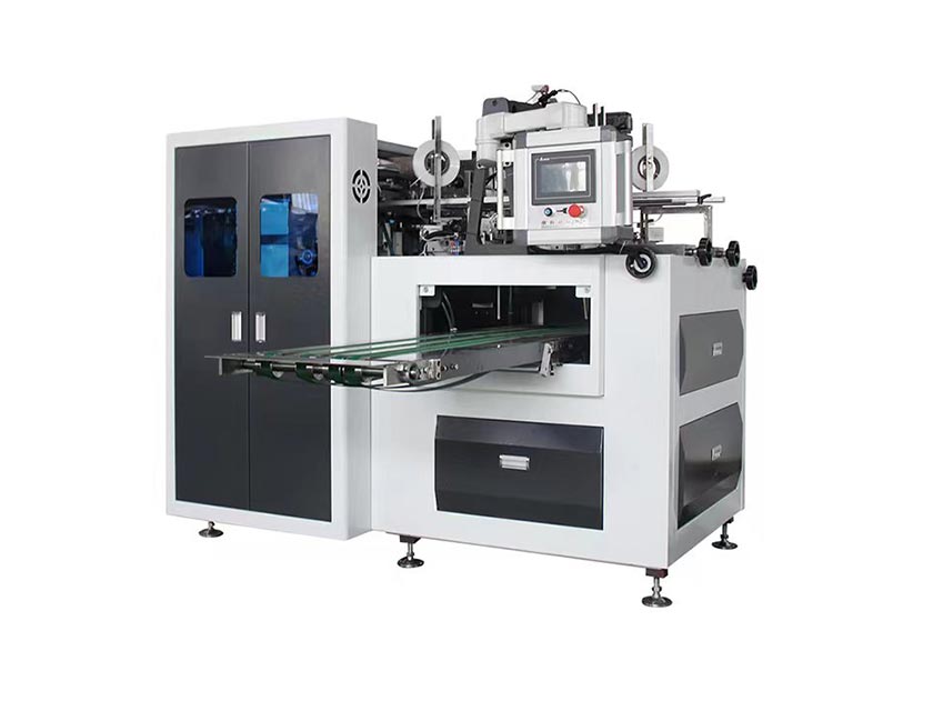 全自動紙盒四角貼角機